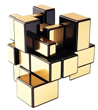Mirror Golden 3x3 Magic Speed cube Puzzle for Kids Stress Buster Cube-thumb2