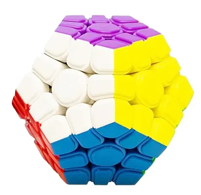 voolex Megaminx Stickerless Speed Cube Magic Cube Puzzle Multi Color