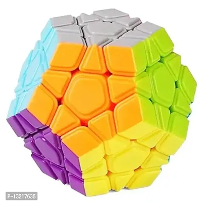 voolex Megaminx Stickerless Speed Cube Magic Cube Puzzle Multi Color-thumb2