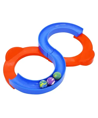 voolex 8 Shape Infinite Loop Interaction Creative Track Toy with ball (Multicolor)