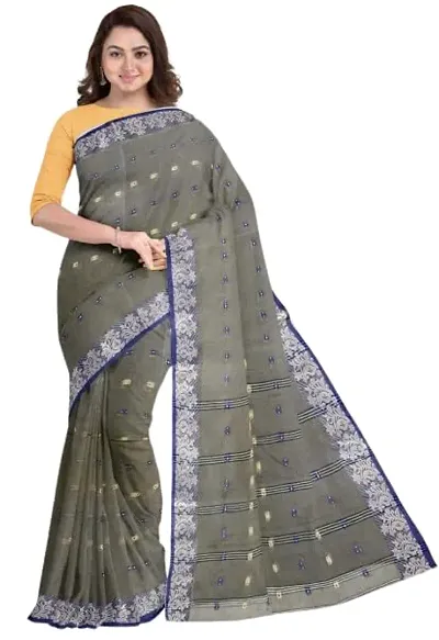 Elegant Cotton Saree with Blouse piece 