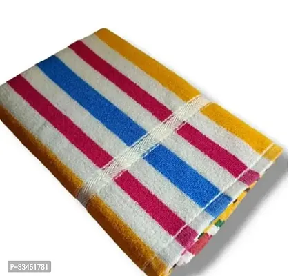 Comfortable Chiffon Striped Bath Towels-thumb0