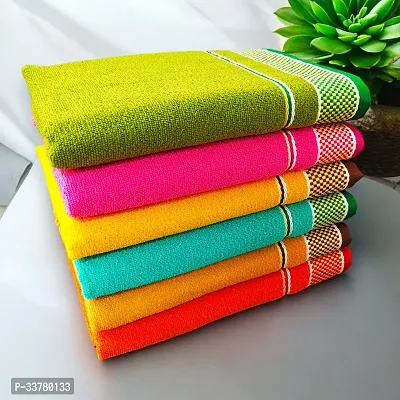 Stylish Multi Use Towel for Home, Pack of 6