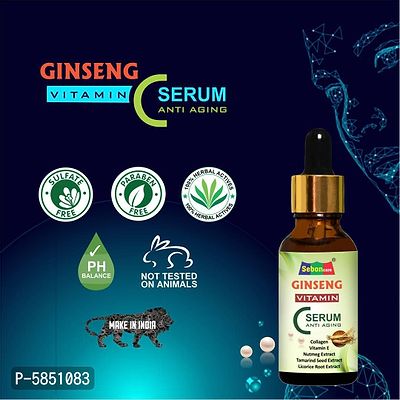 Ginseng Vitamin C Serum For Face (10 Ml)-thumb4