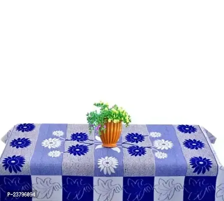 New Polyester Net Attractive 4 Seater Center Table Cover Pack Of 1-thumb0