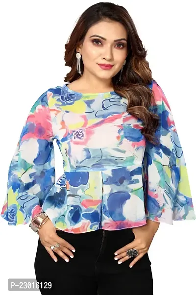 Stylish Fancy Designer Georgette Top For Women