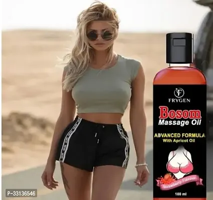 Black Breast Destressing Oil For Women Relieves Stress Caused By Wired Bra And Breast Toner Massage Oil For Women