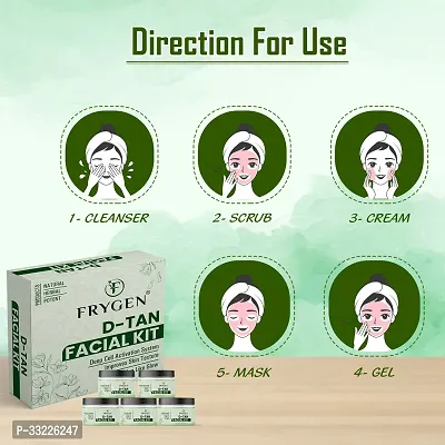 FRYGEN D-TAN FACIAL KIT 50g(PO1)  (250 g)-thumb2