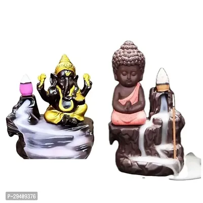 Classic Statue Showpiece For Decor Pack Of 2-thumb0