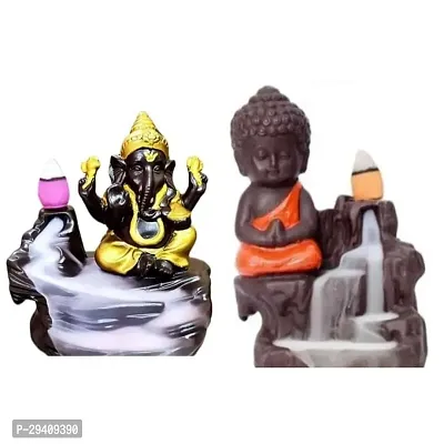 Classic Statue Showpiece For Decor Pack Of 2-thumb0