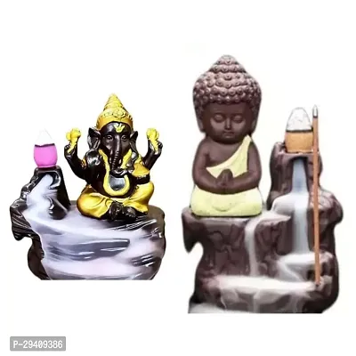 Classic Statue Showpiece For Decor Pack Of 2-thumb0