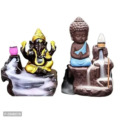 Classic Statue Showpiece For Decor Pack Of 2-thumb0