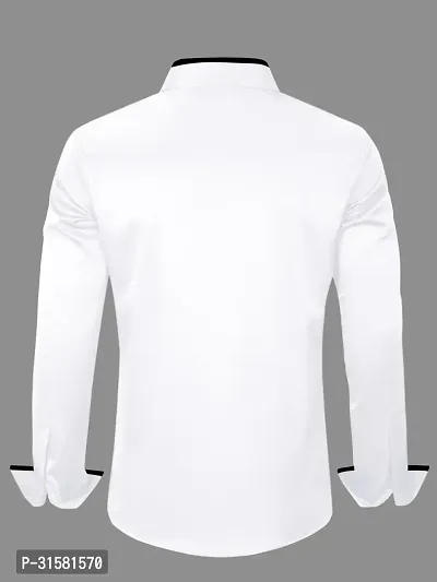 Mens Casual Shirt With Black Collar-thumb2