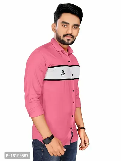 Stylish Fancy Cotton Long Sleeves Casual Shirts For Men-thumb2