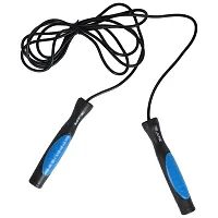 Skipping Rope Adjustable Workout Adjustable Jump Rope for Exercise Skipping Rope for Unisex (Blue)-thumb2