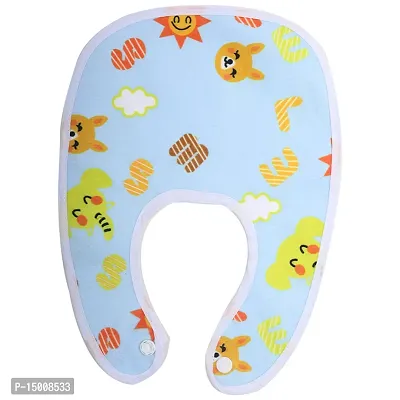 FAIRBIZPS Soft Baby Bibs Washable Waterproof Printed Baby Bibs Apron with Button for Baby Feeding--thumb4