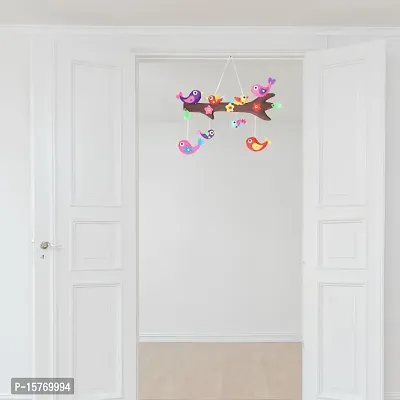 Fairbizps Handmade 8 Colourful Birds Welcome Door Hanging, Wall Hanging for A Captivating Home Ambiencehellip;-thumb2