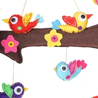 Fairbizps Handmade 8 Colourful Birds Welcome Door Hanging, Wall Hanging for A Captivating Home Ambiencehellip;-thumb3