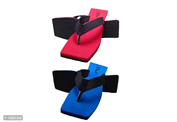 XSTAR Eco Flip Flops for Men | Comfortable Indoor Outdoor Fashionable Slippers for Men And Boys (Set of 2)