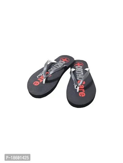 XSTAR Women's  Girl's Extra Soft Orthocare Slippers Footwear Orthopedic Doctor Flip Flops for Home Daily Use-thumb0