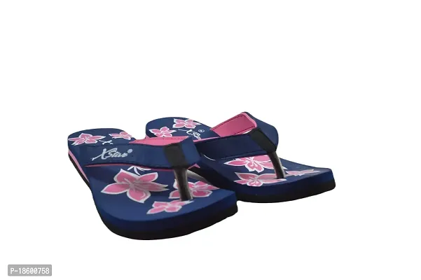 XSTAR Super Soft Casual, Stylish  Comfortable Hawai Flip Flop Slippers, Durable Anti-Skid, Light Weight For Women'S  Girls