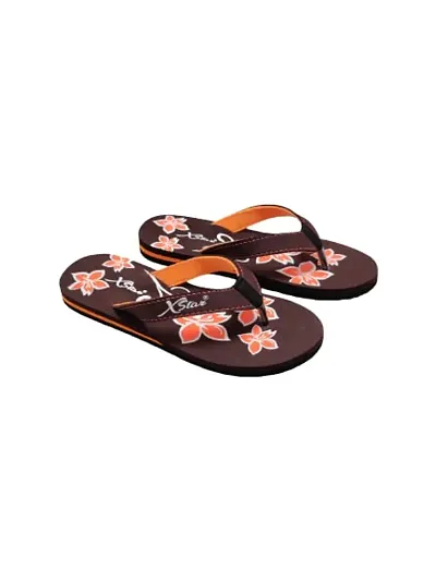 XSTAR Super Soft Casual, Stylish Comfortable Hawai Flip Flop Slippers, Durable Anti-Skid, Light Weight For Women'S Girls