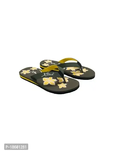 XSTAR Super Soft Casual, Stylish  Comfortable Hawai Flip Flop Slippers, Durable Anti-Skid, Light Weight For Women'S  Girls