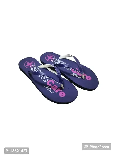 XSTAR Women's  Girl's Extra Soft Orthocare Slippers Footwear Orthopedic Doctor Flip Flops for Home Daily Use-thumb3