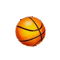 Krido Latex 33 Pcs Basketball Birthday Decoration Items Basket Ball Foil Balloon Set(Orange Black)-thumb4