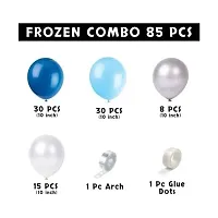 Krido Balloon Decoration Combo Frozen / Mermaid Theme-thumb1