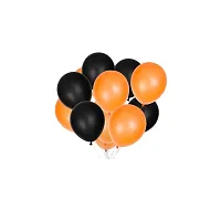 Krido Latex 33 Pcs Basketball Birthday Decoration Items Basket Ball Foil Balloon Set(Orange Black)-thumb2