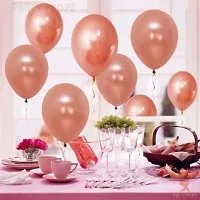 Krido Rose Gold Birthday Decoration Kit - 52Pcs Happy Bday Banner-thumb4