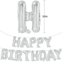 Krido Yellow Grey Silver Balloon Birthday Foil Moon Arch Glue Birthday Decoration Item-thumb2