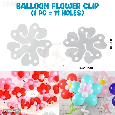 Krido Balloons Garlen Balloons Decoration with Balloon Flower Clip (for Birthday decoration, 92 Pcs (Multi)-thumb5