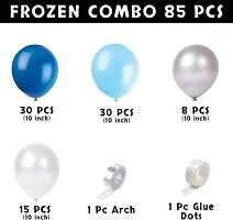 Krido Balloon Decoration Combo Frozen / Mermaid Theme-thumb2