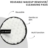 LA VENUST Cotton Makeup Remover Pads for Washable Face Clean Sponge Makeup Remover (set of 3 }-thumb2