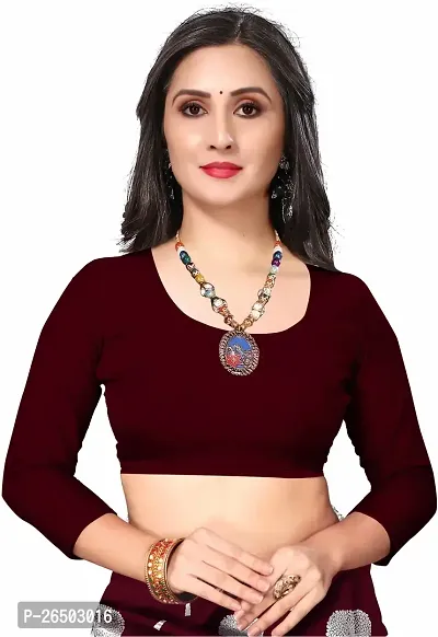 Elegant Maroon Art Silk Kanjeevaram Saree with Blouse piece-thumb2