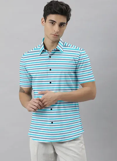 Stylish Synthetic Casual Shirts For Men