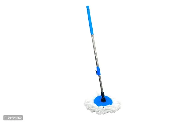 GEN-X  Blue  Bucket Spin Mop with 2 Refills.(Pack of 1)-thumb2