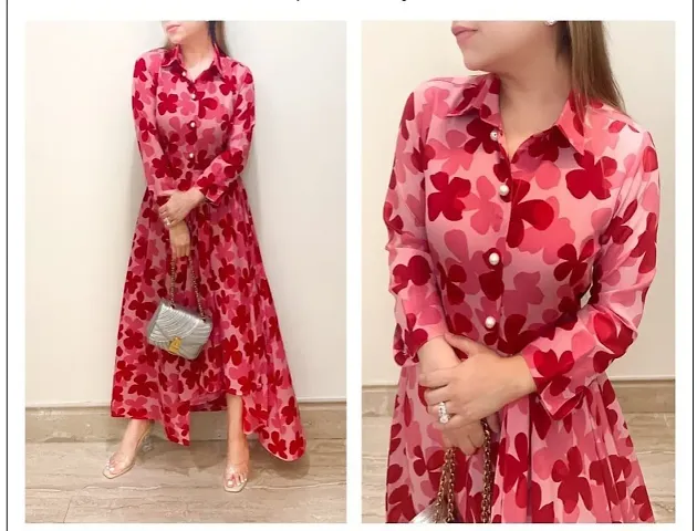 Butterfly Long Dress