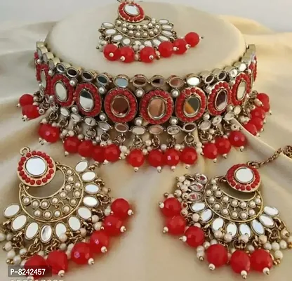Mirror jewellery set for women-thumb0