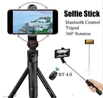 Mini Tripod Extendable Selfie Stick Monopod Mobile Phone Holder Stand Portable-thumb3
