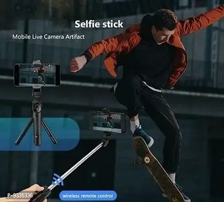 Mini Tripod Extendable Selfie Stick Monopod Mobile Phone Holder Stand Portable-thumb2