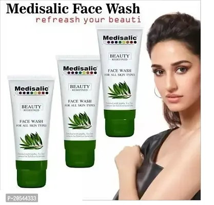 Professional Medisalic Beauty Redefined Facewash Pack Of 3