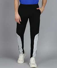 Classic Solid Track Pants for Men, Pack of 2-thumb1