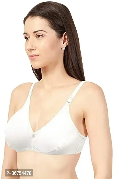 FastFocus Everyday Lift Up Bra for Women Full Coverage  Non Padded Women Everyday Non Padded Bra White-thumb3