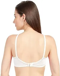 FastFocus Everyday Lift Up Bra for Women Full Coverage  Non Padded Women Everyday Non Padded Bra White-thumb4