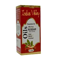 INDUS VALLEY 100% Pure and Natural Rosehip Oil for Hair  Face Care (15ml)-thumb4