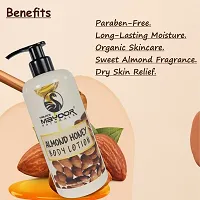 Honey Almond Body Lotion Nourishing and Brightening Ideal for Year-Round Skin Care with Natural Ingredients-thumb2