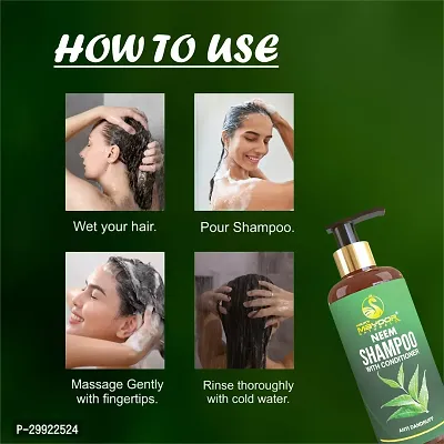 Neem Anti-Dandruff Shampoo Control Dandruff-Free, Itch-FreeReduce hairfall-thumb4